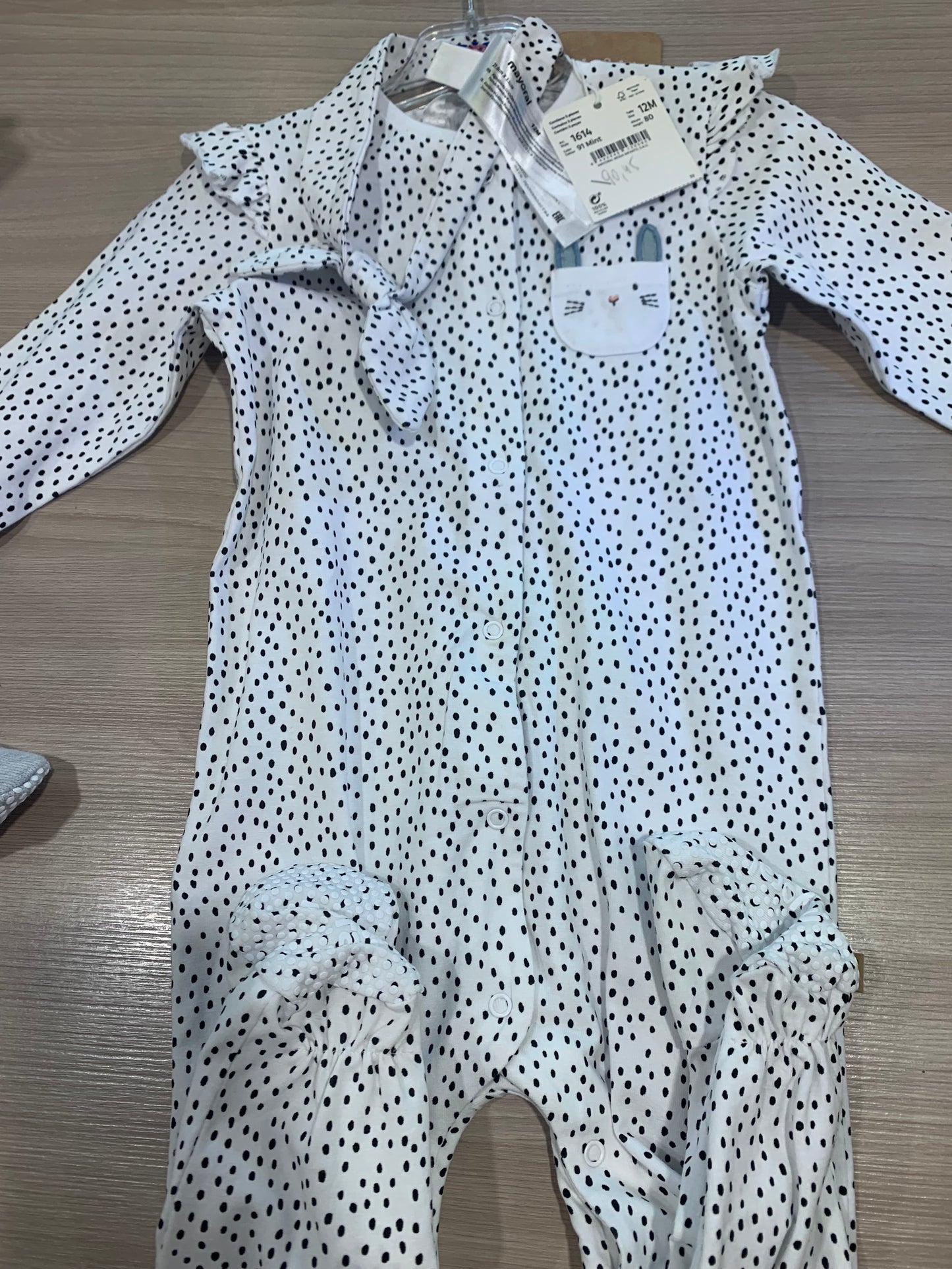 Zestaw pajacyk i opaska