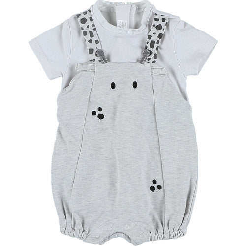 Pajacyk dzianina i czapeczka