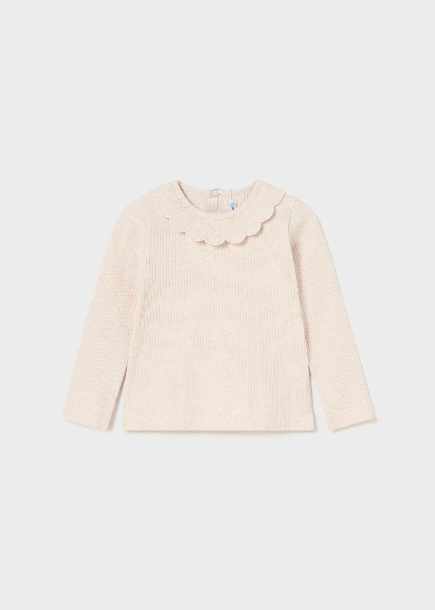 Koszulka Długi Rękaw Ze Ściągaczem - Kolor Milk