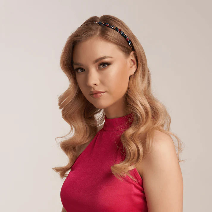 Opaska Lavashka  Aura Pink Crystal sea