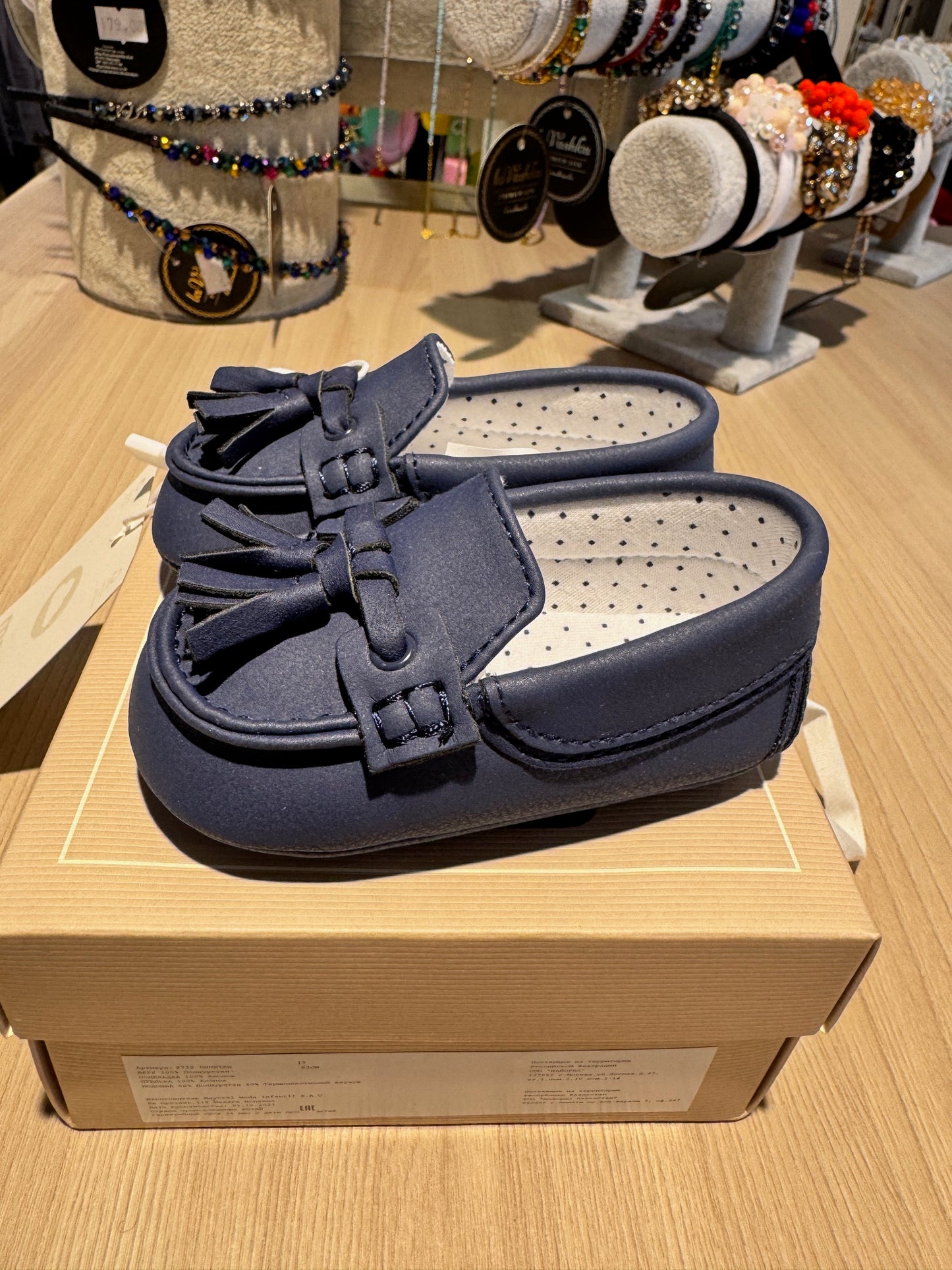 Mokasyny - Kolor Naval