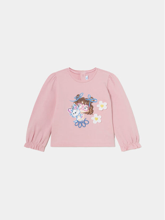 Koszulka DŁugi Rękaw - Kolor Dalia