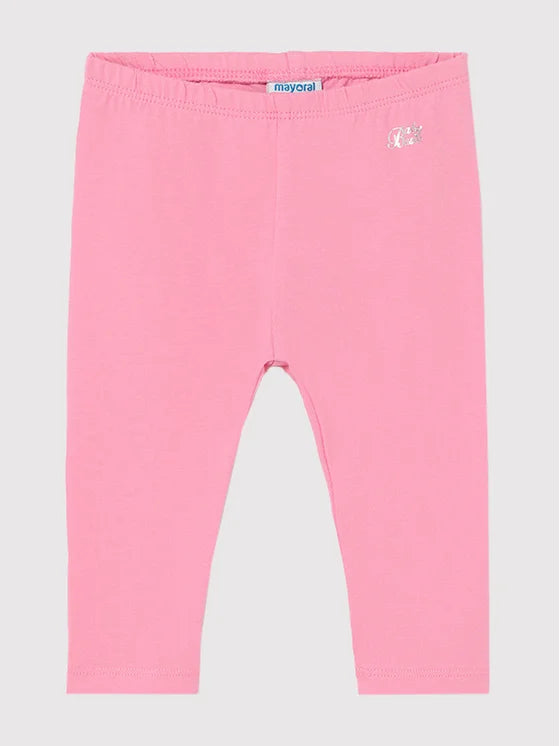 Mayoral Legginsy 703 Różowy Slim Fit