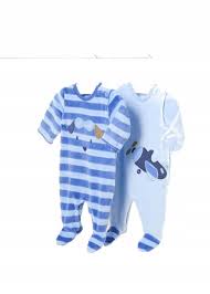 Zestaw 2 Pajacyki - Błękitny