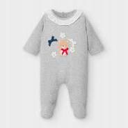 Piżama Interlock - Szary