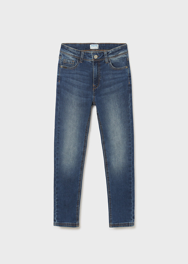 Spodnie długie jeans basic - kolor Medio - Mayoral