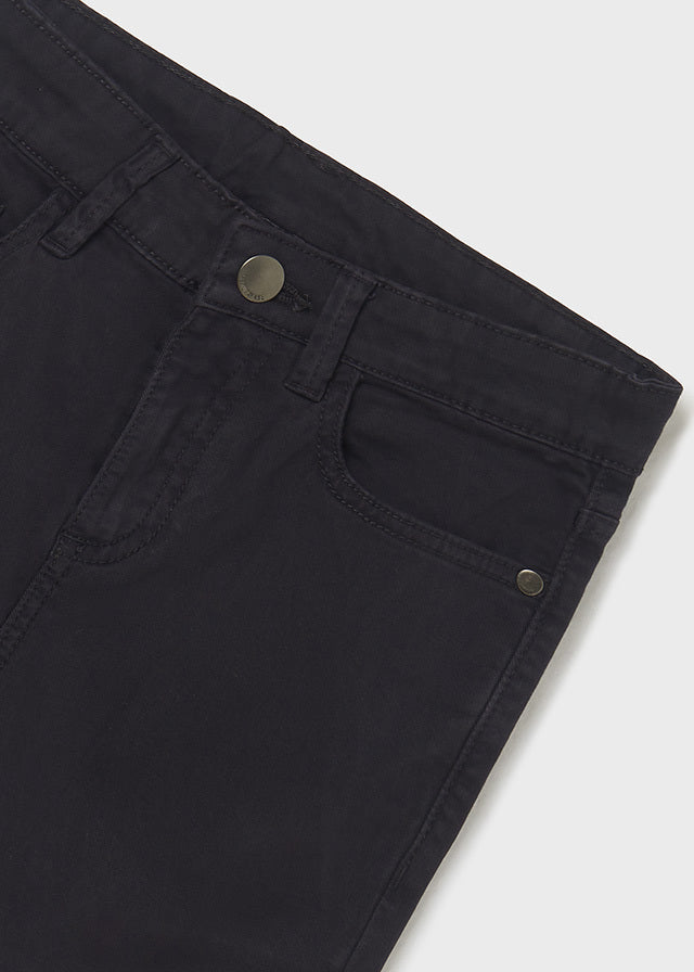 Spodnie 5 kieszeni slim fit basic - kolor Granatowy - Mayoral