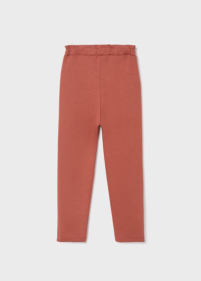 Spodnie dresowe z wiskozy - kolor Masala - Mayoral