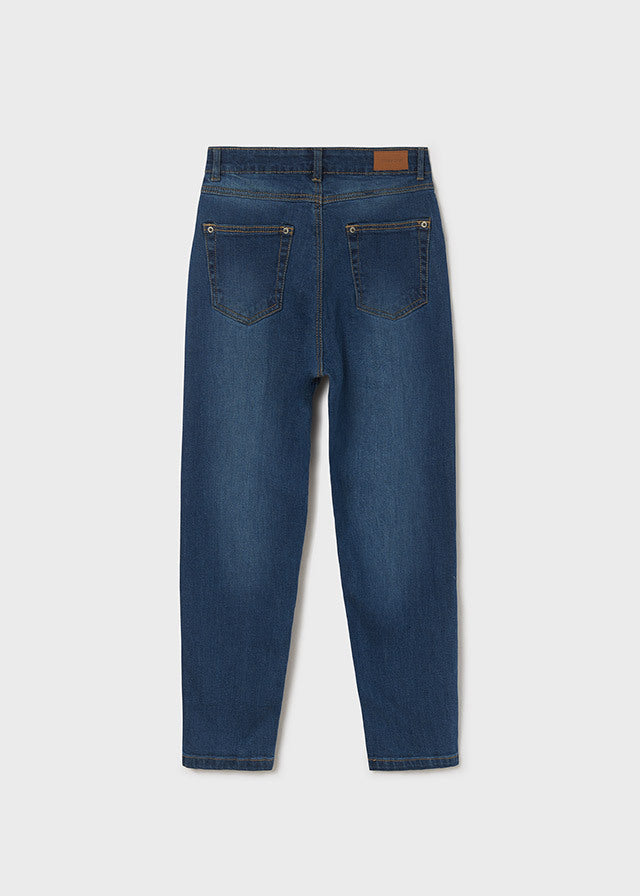 Spodnie długie jeans slouchy - kolor Medio - Mayoral