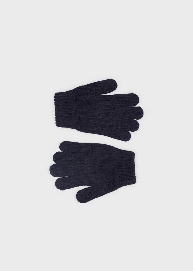 Rękawiczki - kolor Granatowy - Mayoral