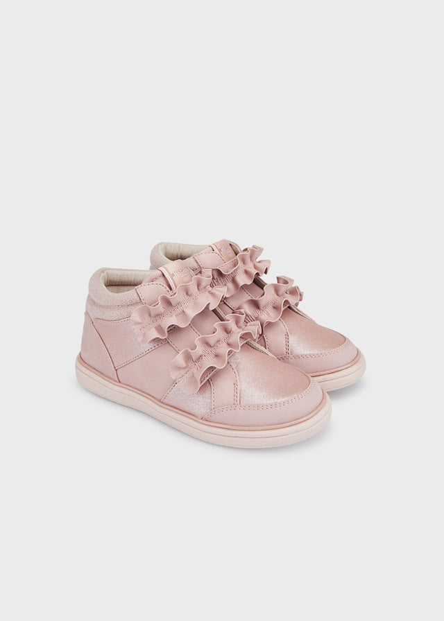 Buty peplum - kolor Różowy - Mayoral