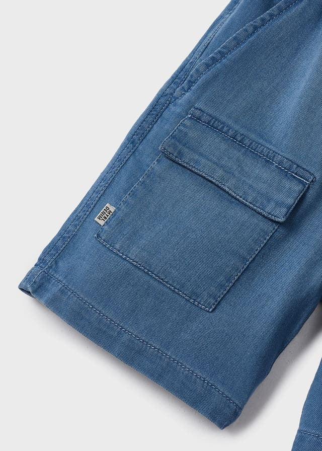 Bermudy jeans - kolor Jeans