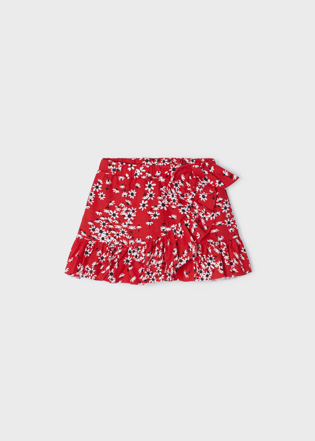 Spódnica dzianina - kolor Czerwony