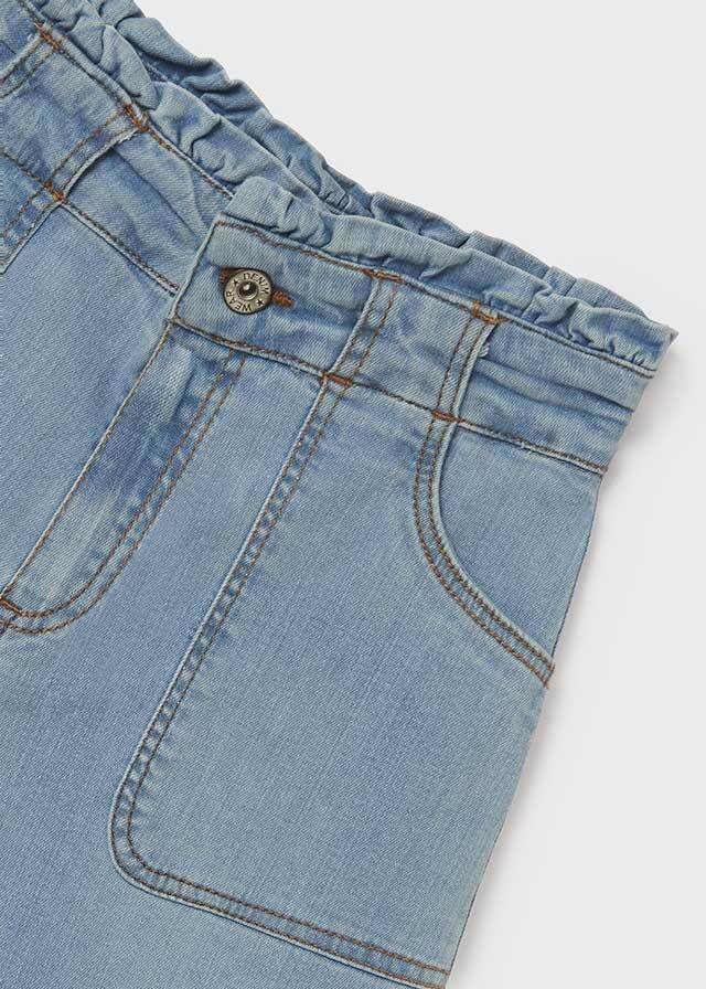Spodnie krótkie jeans - kolor Jasny